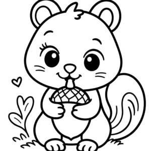 Alternative view of Bold & Easy Kawaii Coloring Book: Cute & Cosy Animals (Part 6)