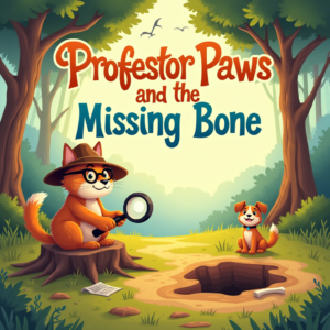 Professor Paws and the Missing Bone: An Interactive Mystery Storybook