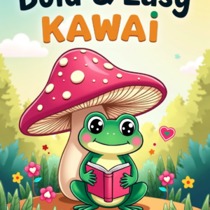 Alternative view of Bold & Easy Kawaii Animals Coloring Book (Vol. 3)