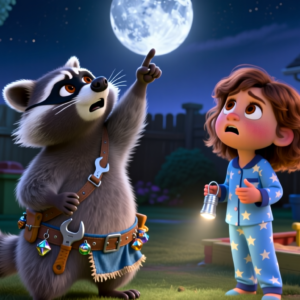 The Moon's Missing Button - Interactive Children's Storybook