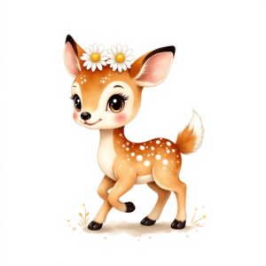 Alternative view of Ten Clip Art Of Whimsical Woodland Animals Parade Clip Art