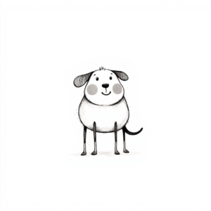 Alternative view of Naïve Childlike Line Drawings 20 Clip Art Package