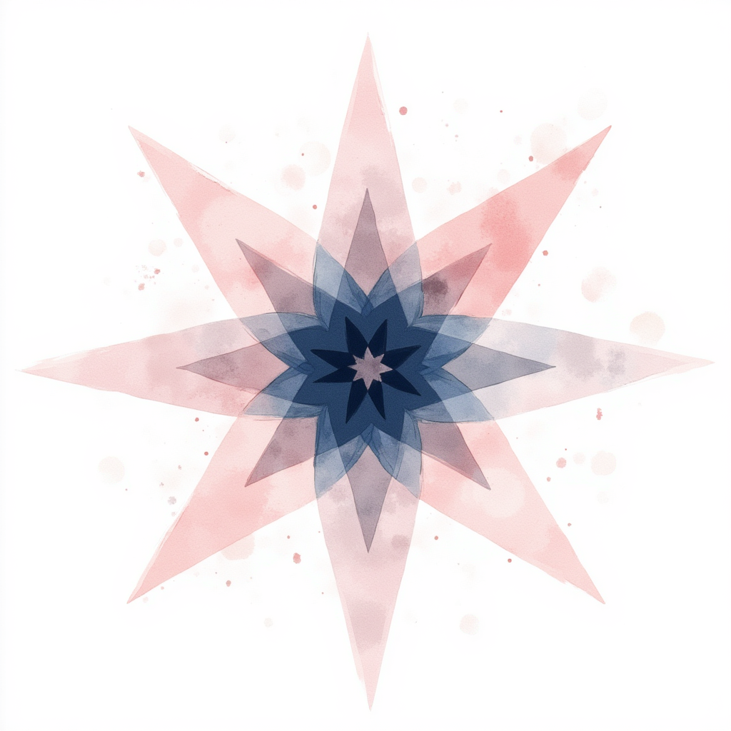Minimalist Nordic Shapes: 10 Scandinavian Geometric Pattern Cliparts Pack - Image 10