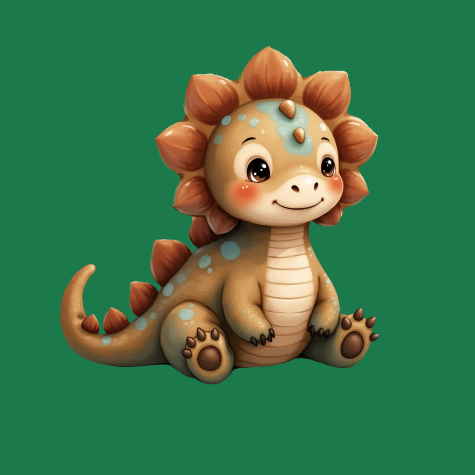 50 Watercolor Dinosaur Clipart PNG – Cute Baby Dinosaur Graphics for Nursery, Baby Shower & Birthday - Image 3